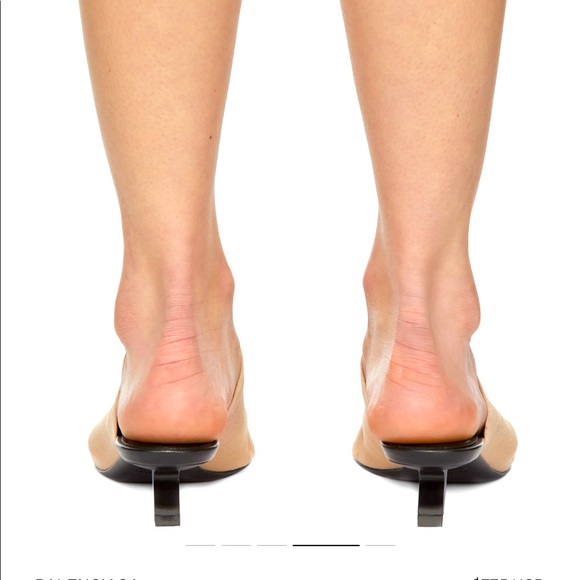 Balenciaga Beige Stretch Sandals Tight 40mm size 9 39Euro - Picture 3 of 9